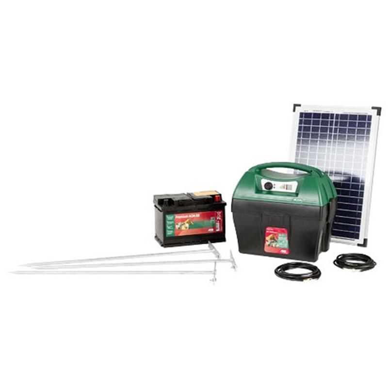 Začetni komplet Mobil Power AD 3000 digital z vključenim 25W solarnim modulom