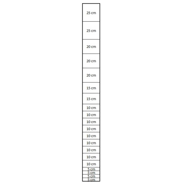 Mreža Standard - Ojačana 250 cm