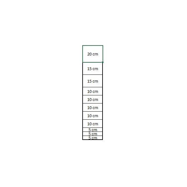 Mreža Standard - Normal 115 cm 